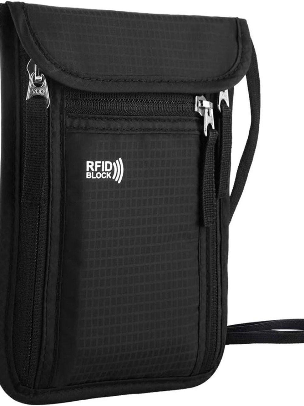 Travel Pouch Neck Wallet Family Passport Holder Organizer Case with RFID Blockin